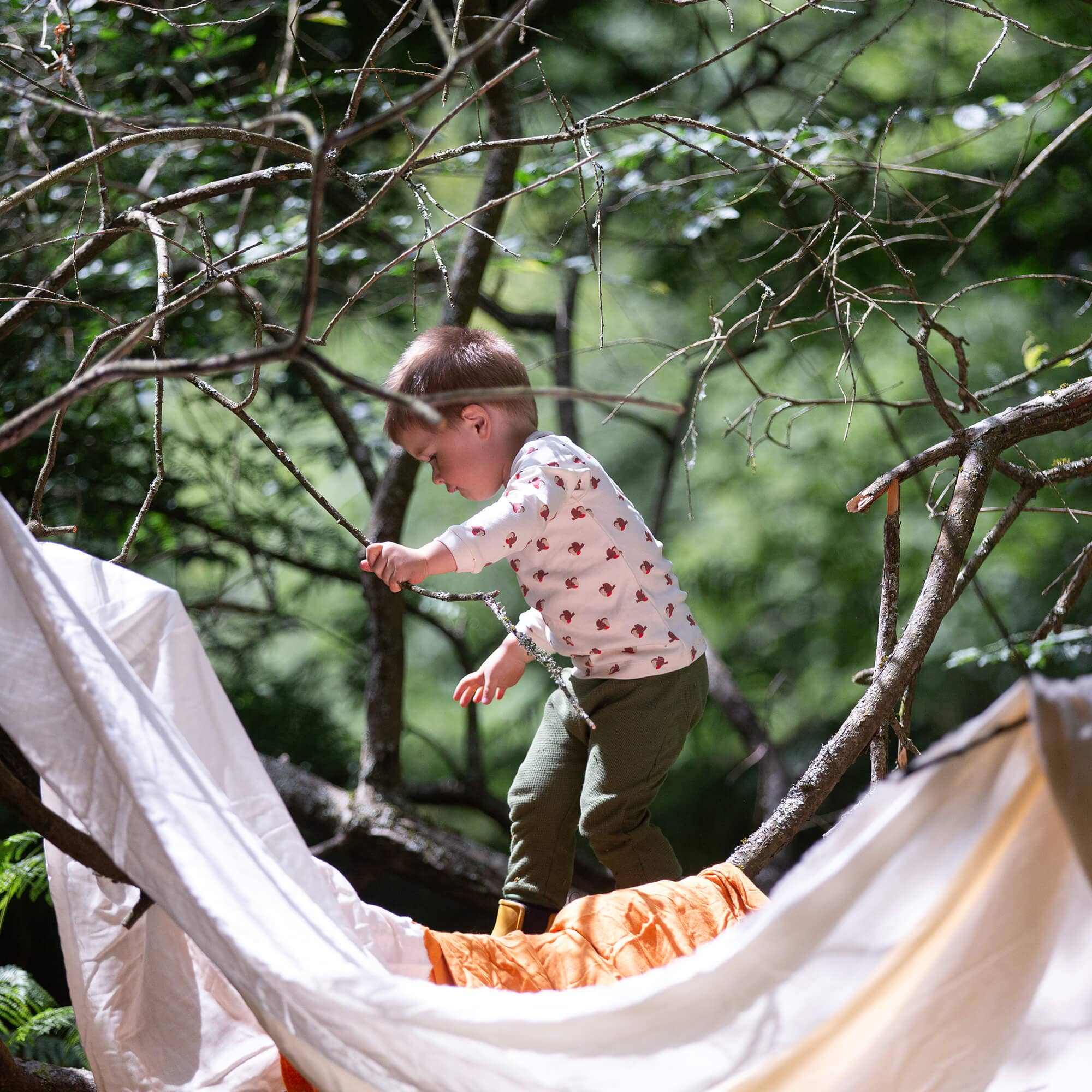 Little Robin Organic T-Shirt And Jogger Playset
