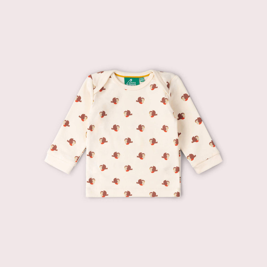 Little Robin Organic T-Shirt And Jogger Playset