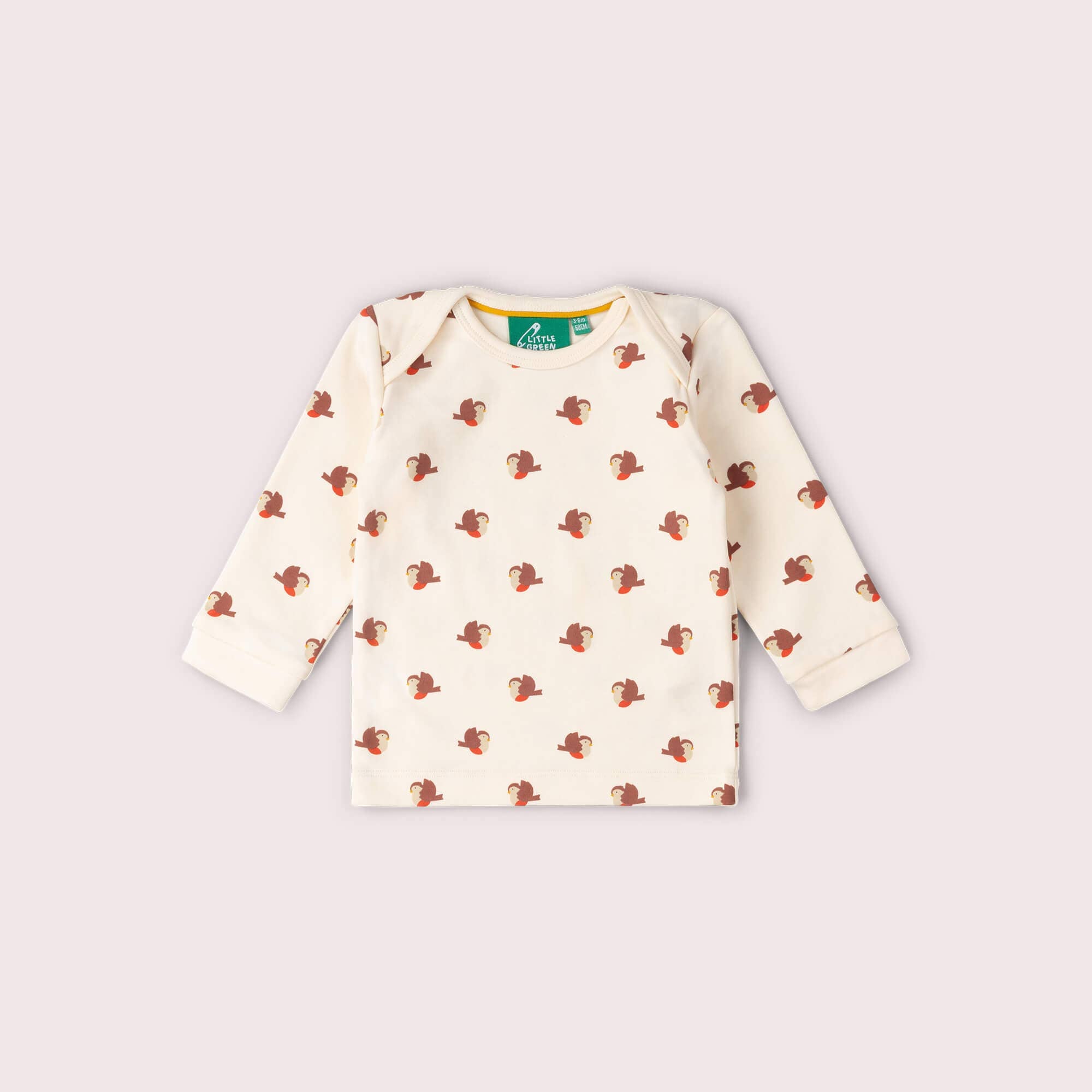 Little Robin Organic T-Shirt And Jogger Playset