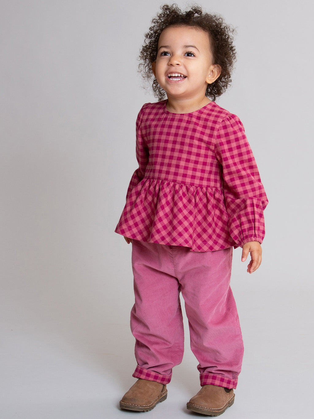 Kite Damson Check Reversible Pull Ups