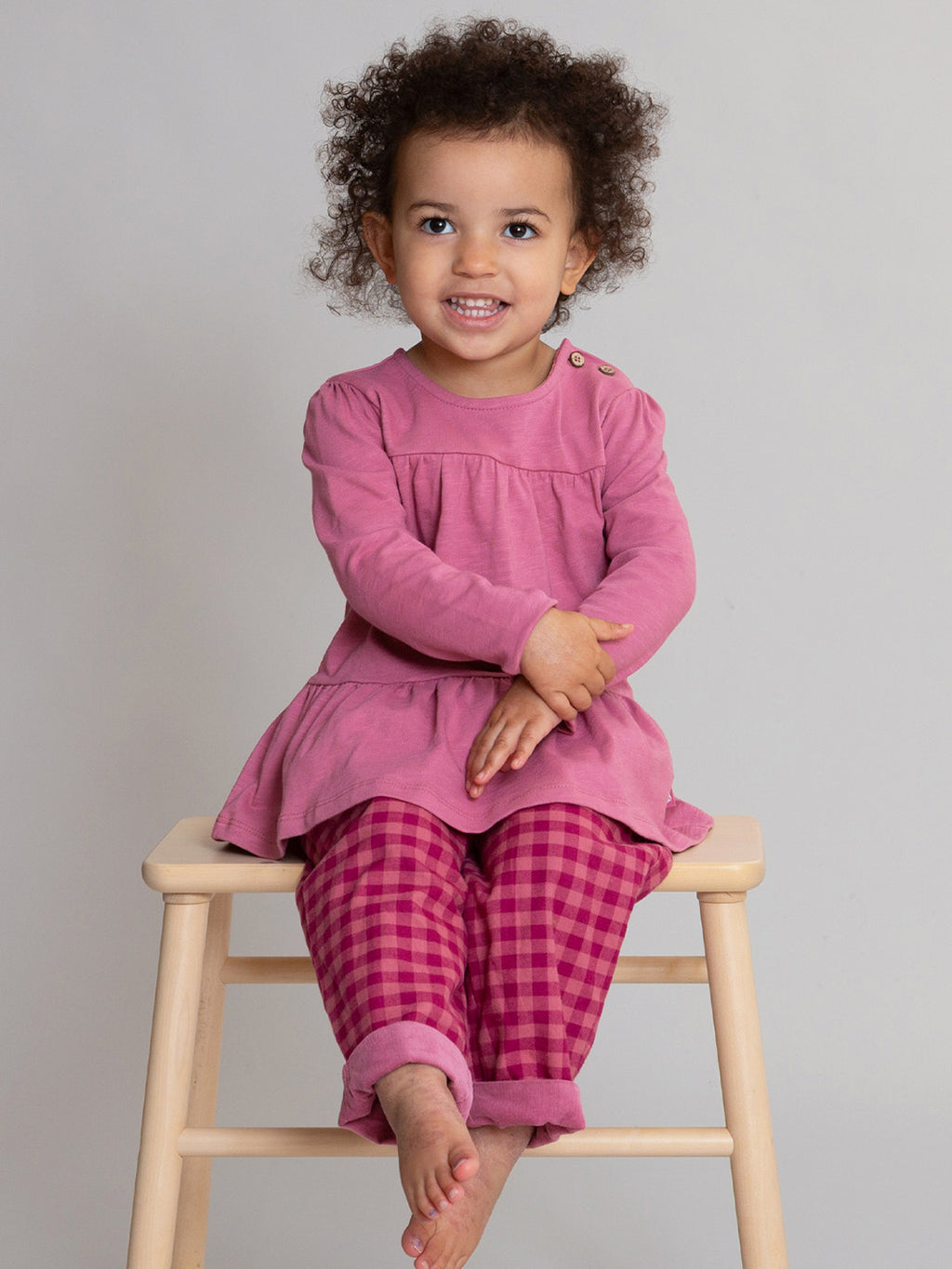 Kite Damson Check Reversible Pull Ups
