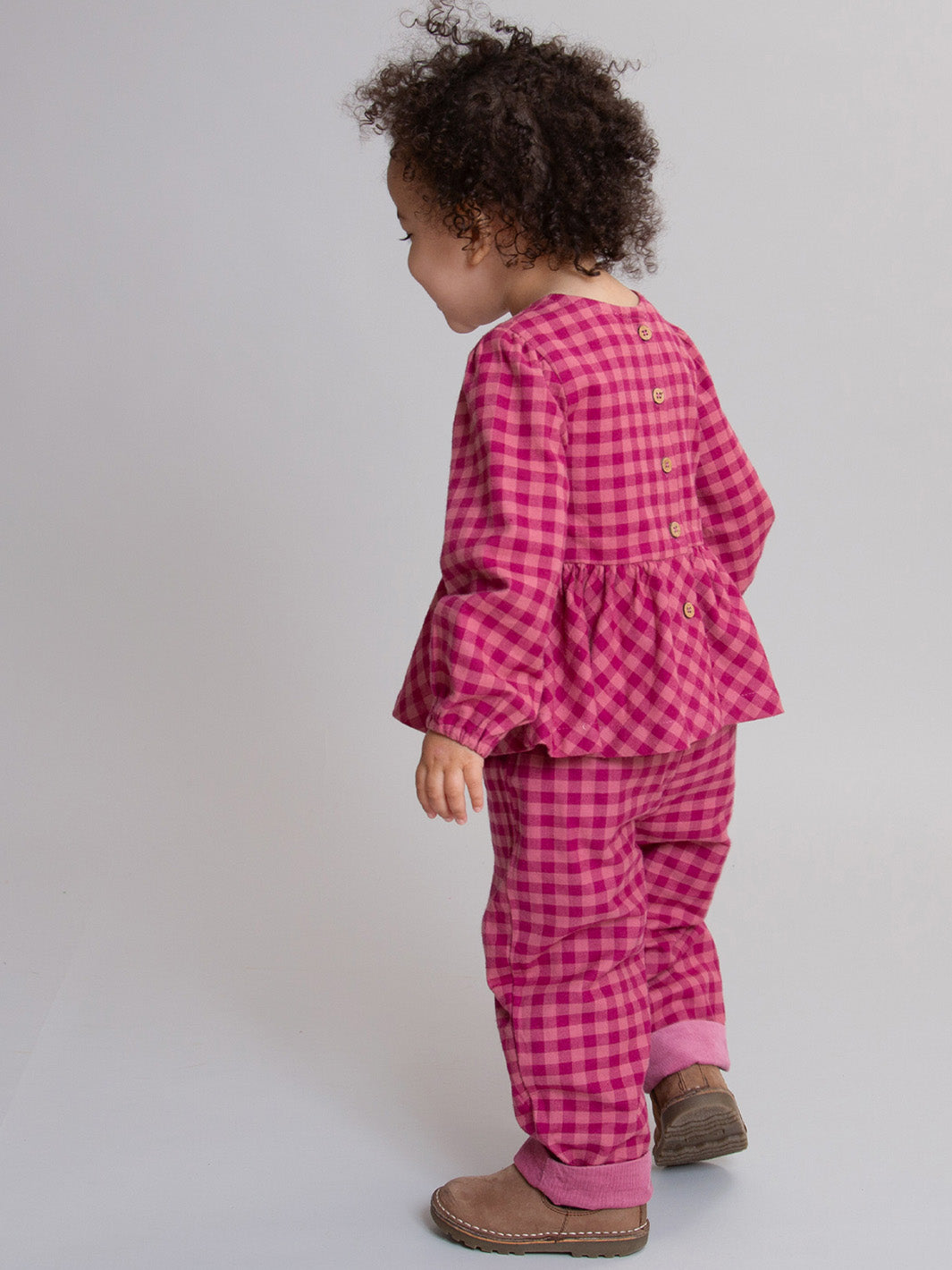 Kite Damson Check Reversible Pull Ups