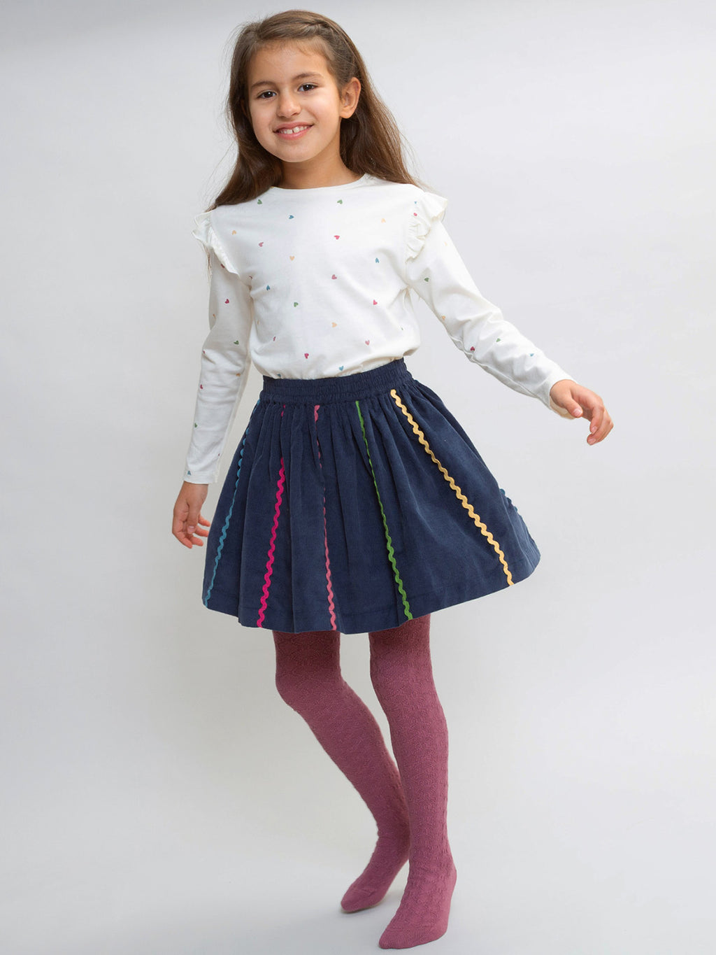 Kite Little Hearts Frill T-Shirt