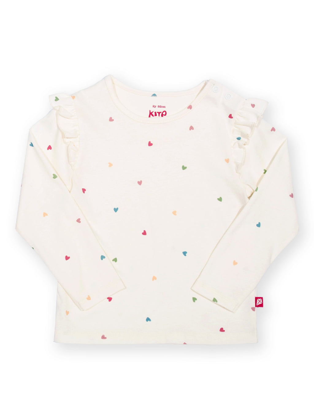 Kite Little Hearts Frill T-Shirt