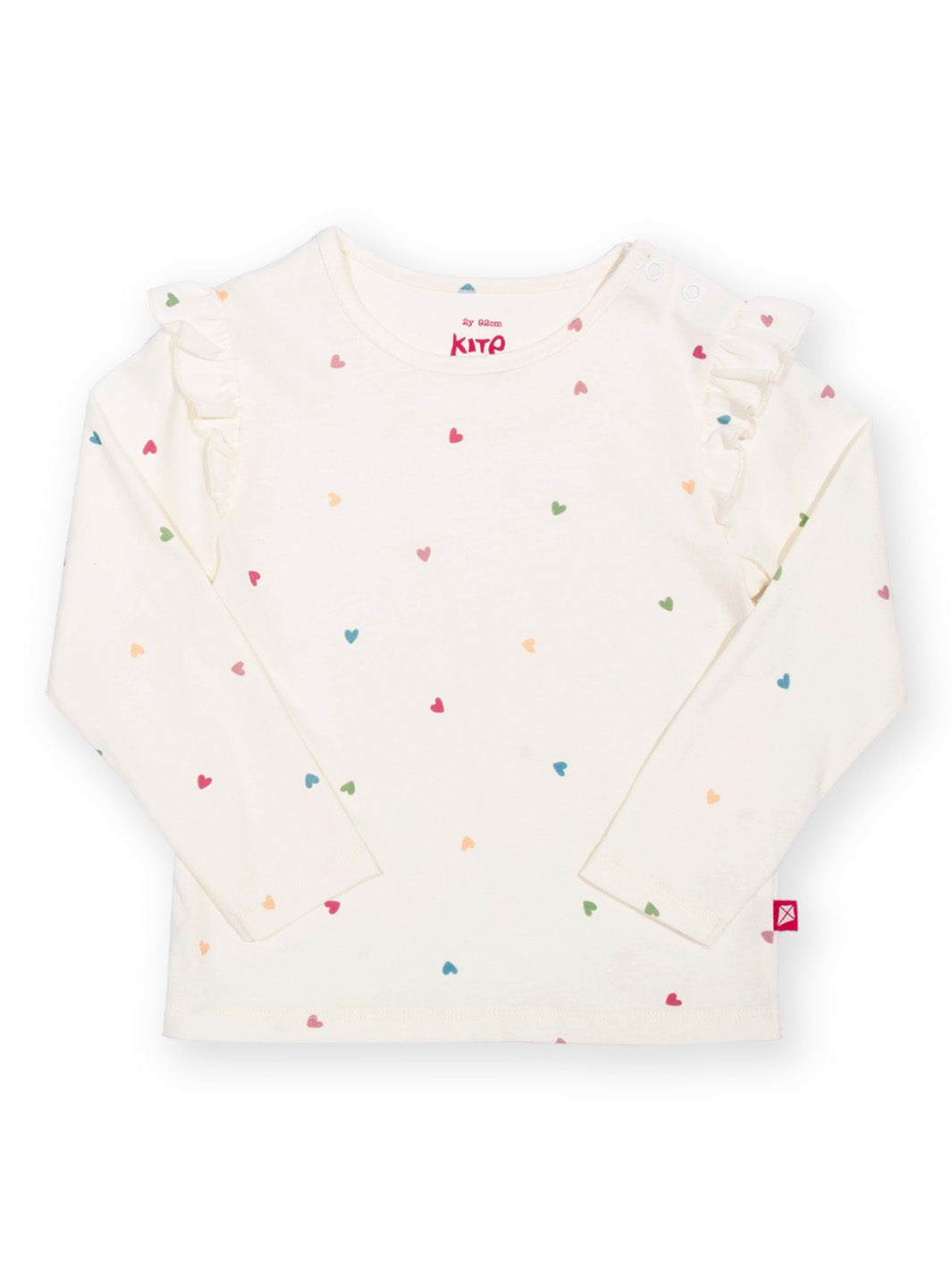 Kite Little Hearts Frill T-Shirt