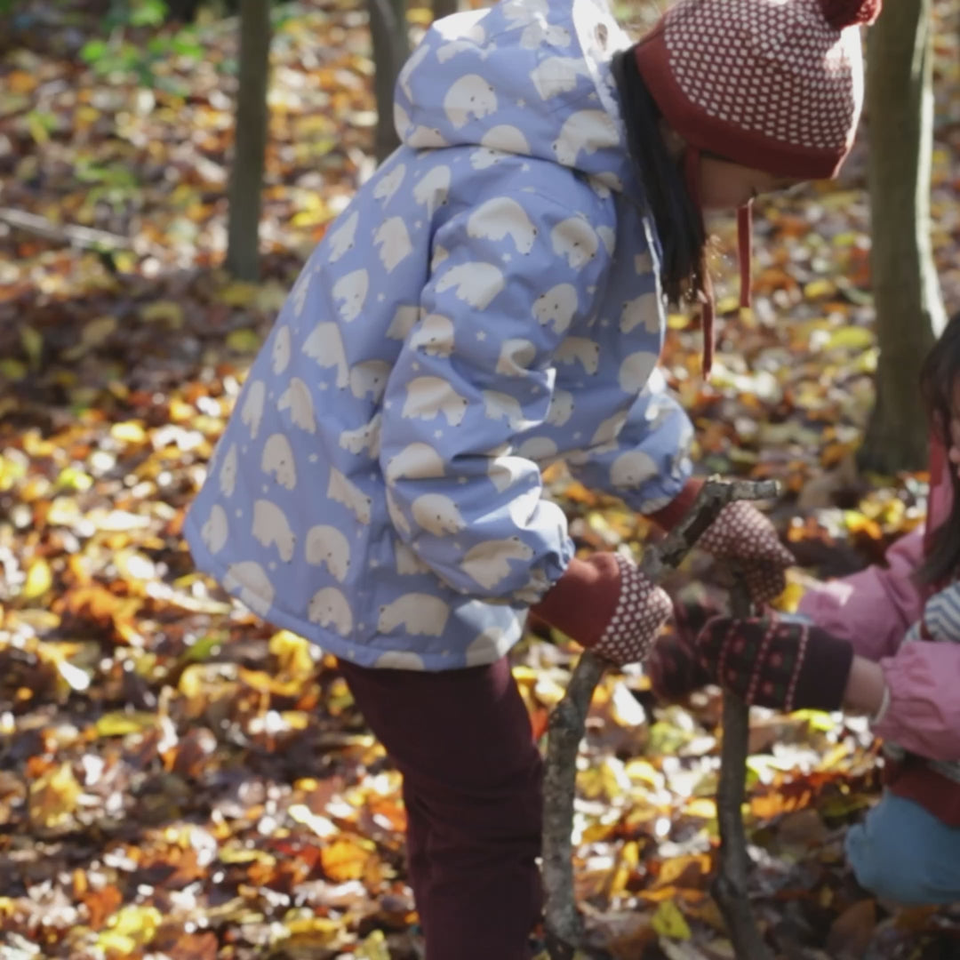Little Green Radicals Snow Bears Recycled Waterproof Adventure Winter Coat