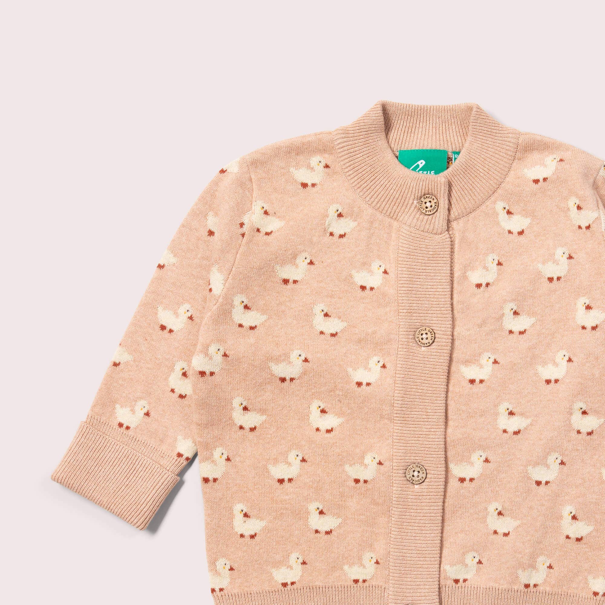 Puddle Ducks Knitted Cardigan