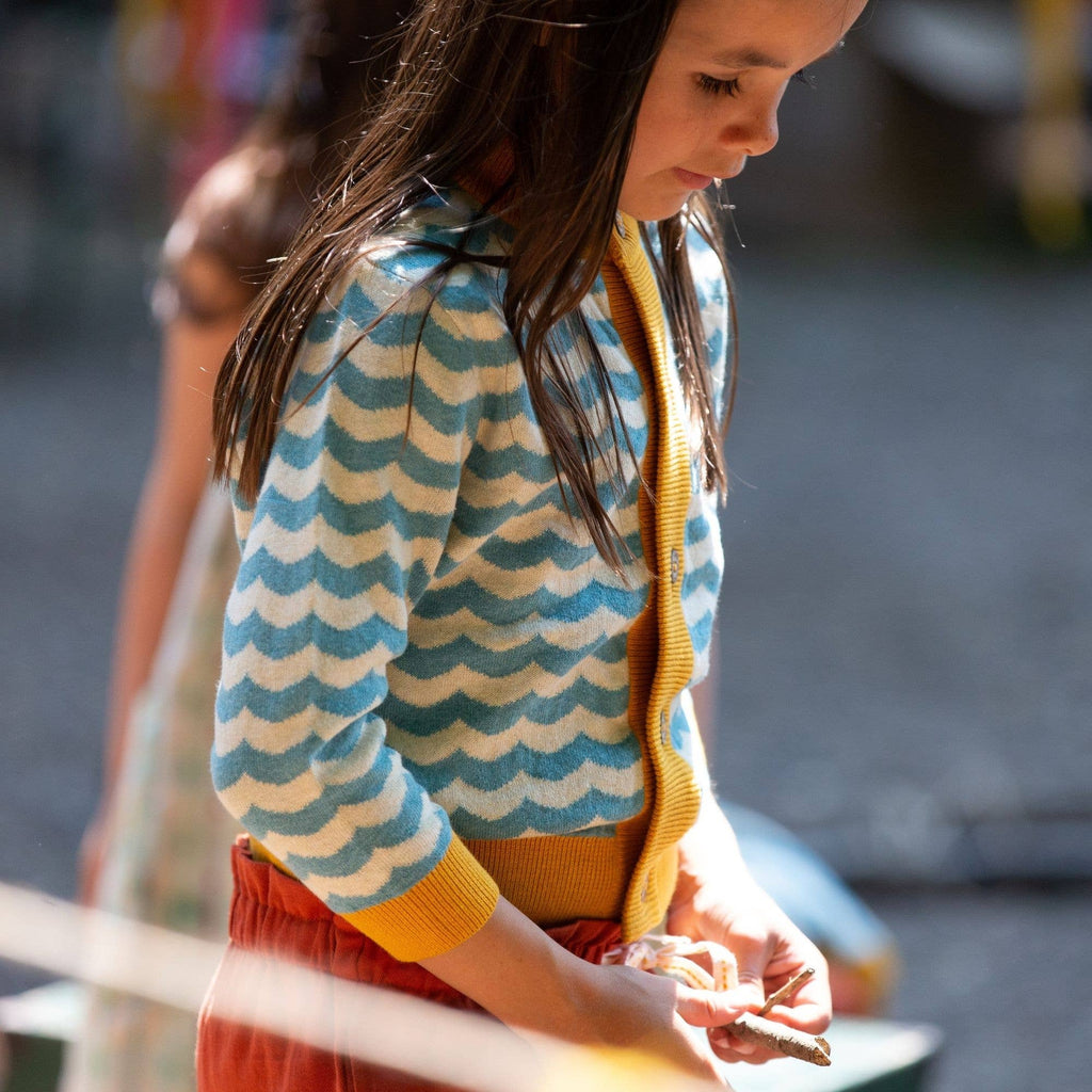 From One To Another Sail Away Knitted Cardigan