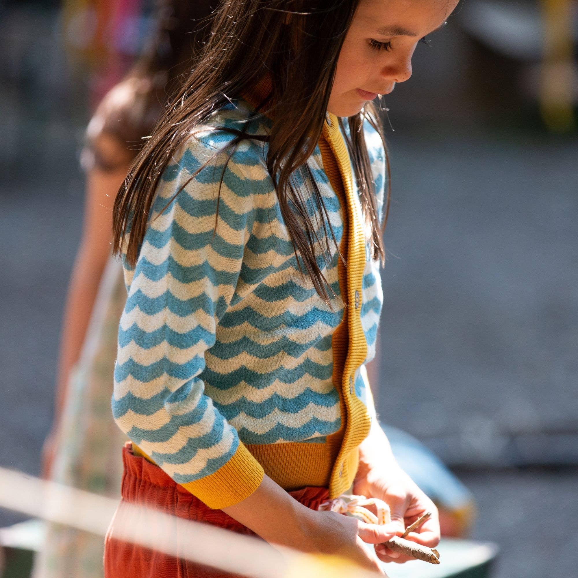 From One To Another Sail Away Knitted Cardigan