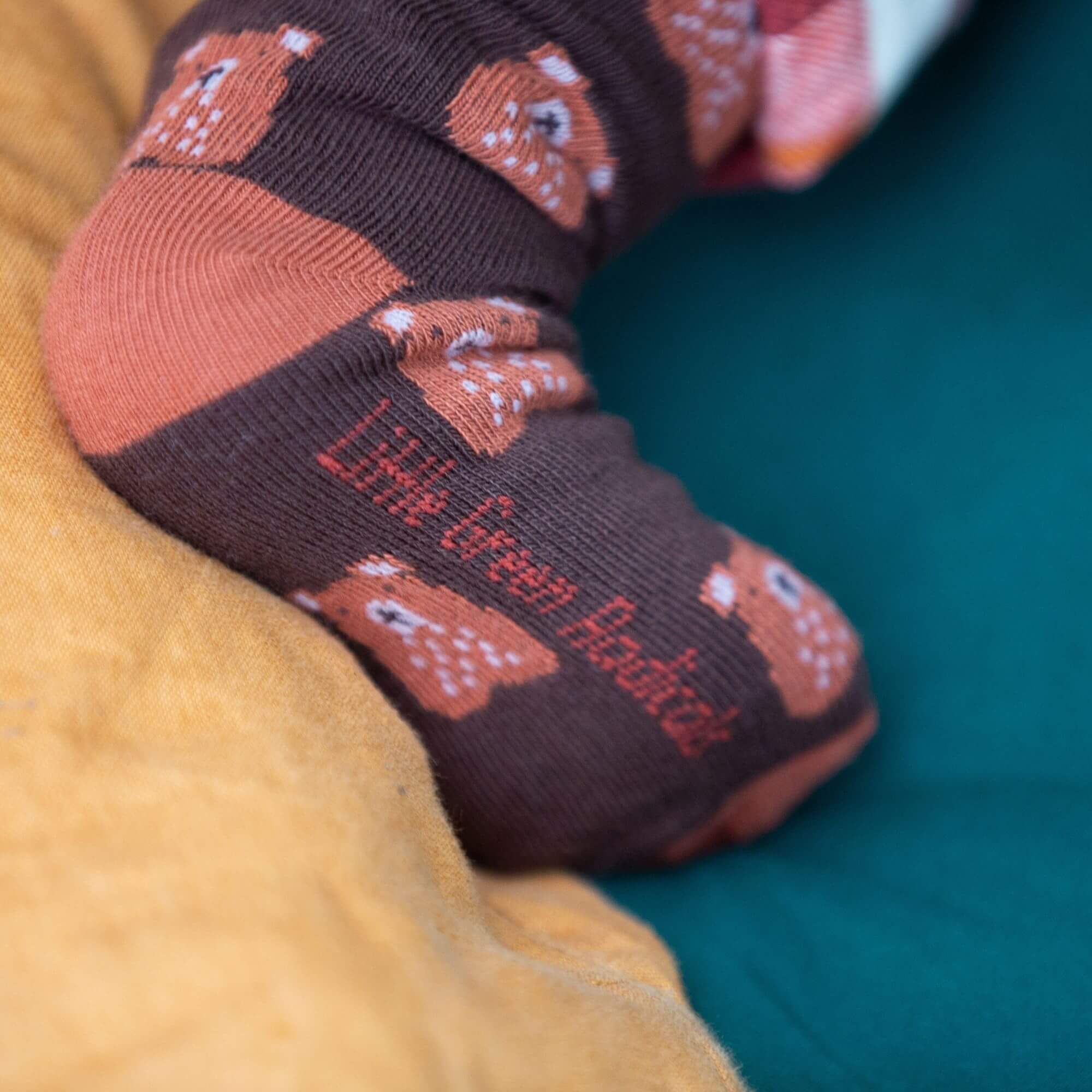 Teddy Bear Ankle Socks 3 Pack