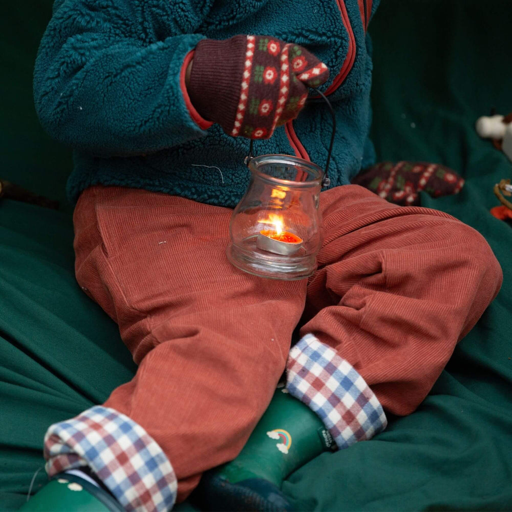 Ginger Corduroy Lined Adventure Jeans